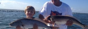Red drum and flounder inshore charter near Myrtle Beach