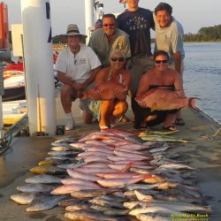 Fish on the dock with North Myrtle Beach Fishing Charters.